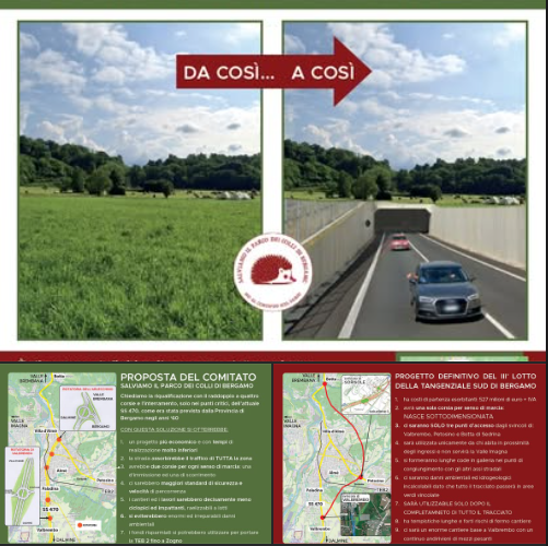 L'attacco al parco di Sombreno da parte dell'ANAS continua