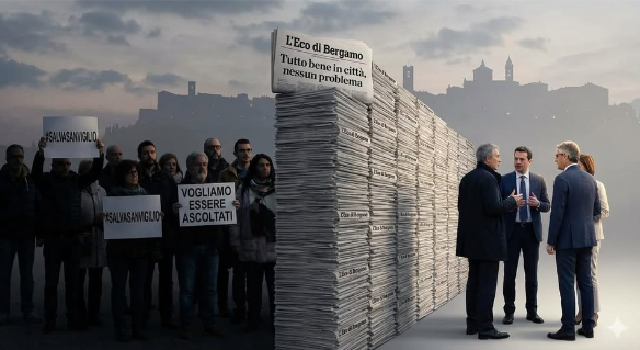 eco di bergamo ed informazione di parte